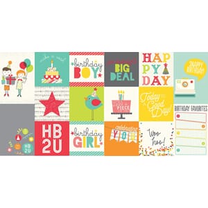 12x12 - Lets Party  -  Lets Party 4x4 & 4x6 Vertical Jour