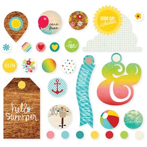 Good Day Sunshine - Decorative Brads