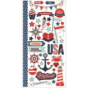 Simple Sets - Sea to Shining Sea 6x12 Fundamentals Cardstock