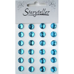 Bling, rund 8mm turkis