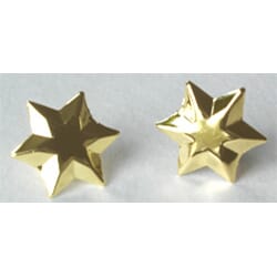 Brads, flat stjerne, gull
