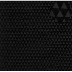 Håndlaget papir, svart med fløyel trekanter, 25 ark