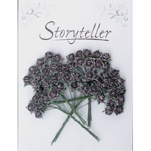 10mm rose, grå-lilla