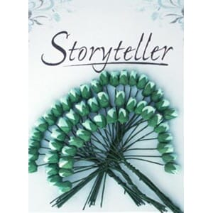 4mm roseknopp, Mint Grønn