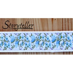 Bånd, 20 mm blomster