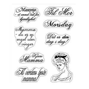 Clearstamps - morsdag