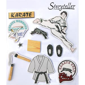 Stickers, Karate-