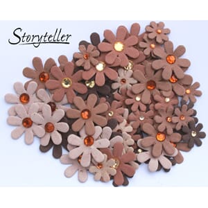 80 Daisy m bling, Brun