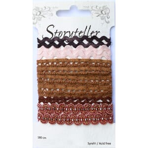 Blonder og rick-rack, Brun