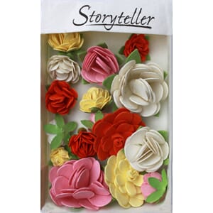 16 Roser, assortert, Sorbet