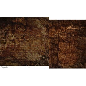 12x12 papir, murvegg, 1 ark