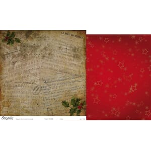 12x12 papir, kristtorn, 1 ark