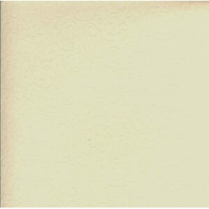 Håndlaget papir, off-white med preget scroll, 25 ark