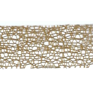 Bånd, brunt spindelvev, 38mm x 20m