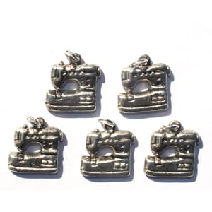 symaskin, sølv, 5-pk