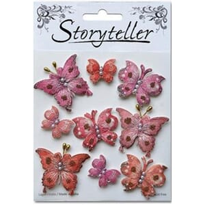 9 Sommerfugler, Rød