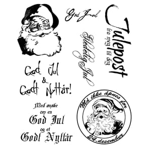 Clearstamps - Julepost