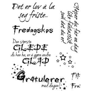 Clearstamps - Det er lov
