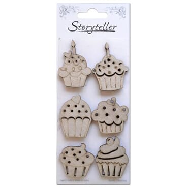 Diecuts og annen pynt