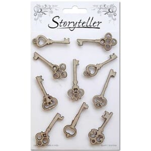 Chipboardfigurer - Nøkler