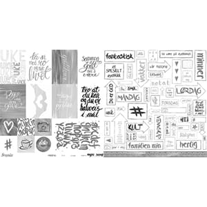 12x12  Hverdag 011 + Hverdag 012, 25 ark