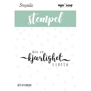 Storyteller stempel - Kjærlighet i lufta