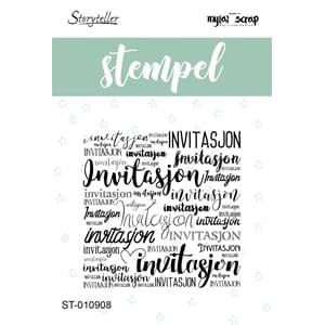 Storyteller stempel - Invitasjon, bakgrunn