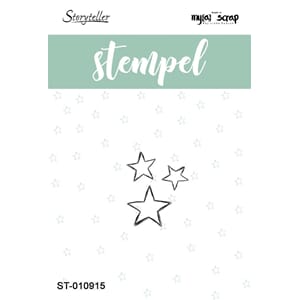 Storyteller stempel - Tre stjerner