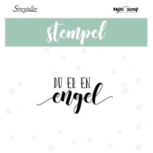 Storyteller stempel - Du er en engel