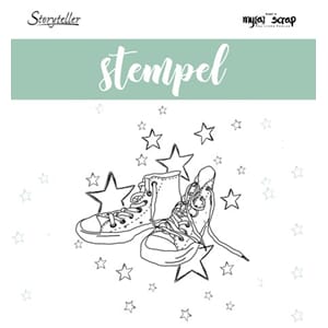Storyteller stempel - Sko og stjerner