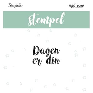 Storyteller stempel - Dagen er din
