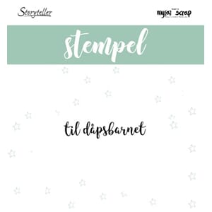 Storyteller stempel - Til dåpsbarnet