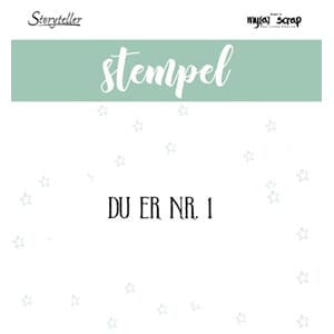 Storyteller stempel - Du er nr. 1