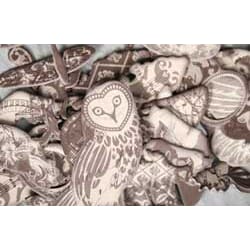 Glimmer Chips Ephemera Creme de Cocoa - Nature