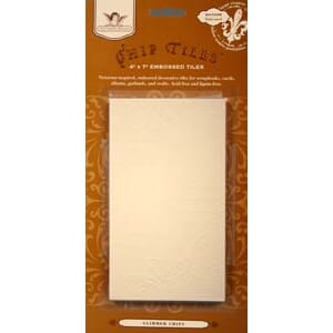 Chip Tiles- Nature Embossed