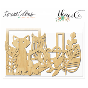 Nine & Co. Wood Die Cuts