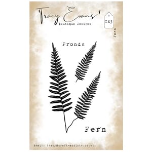 Tracy Evans - TE003 - Fern (A7 stamp)