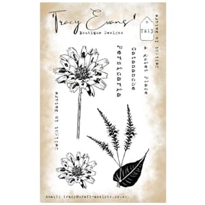 Tracy Evans - TE013 - Delight In Nature (A6 Stamp)