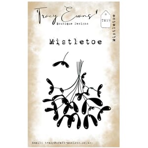 Tracy Evans - TE019 - Mistletoe (A7 stamp)