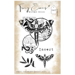 Tracy Evans - TE027 - Insect (A7 Stamp)