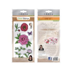 PICK OF THE BUNCH - PEONY CLEAR STAMP