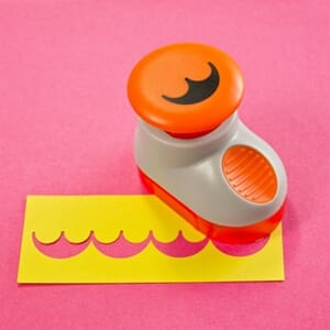 MEDIUM BOOT PUNCH - DOUBLE SCALLOP