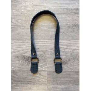 Leather handle no. 6, Blue col. 301