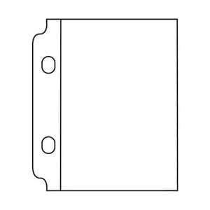 Instax Photo Sleeves - We R - 2.1 x 3.4 - 20 Pieces
