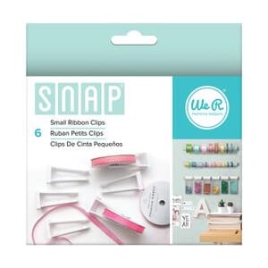 Ribbon Clips - We R - Snap Storage - Small 6 Piece