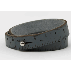"Wrist Ruler 16"" Grey"