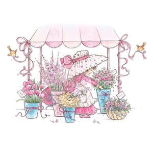 Annabelle with Flowers