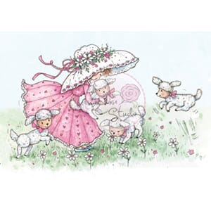 Annabelle with Lambs