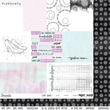 Mønsterark - hele pakker